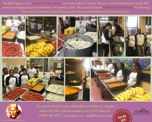 I Love Sai service announcement: New Jersey — The Hoboken Shelter · June 2019