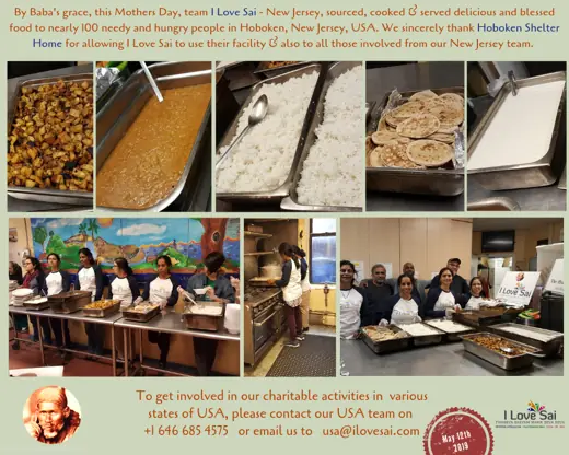 I Love Sai service announcement: New Jersey — The Hoboken Shelter · May 2019